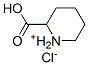2-carboxypiperidinium chloride Struktur