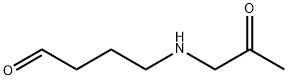 Butanal, 4-[(2-oxopropyl)amino]- (9CI) Structure