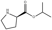 (R)-吡咯烷-2-羧酸异丙酯, 158630-13-8, 结构式