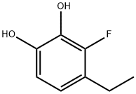 1,2-Benzenediol,  4-ethyl-3-fluoro- 结构式