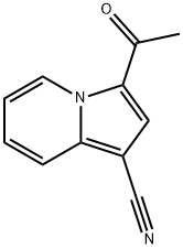 3-Acetyl-1-indolizinecarbonitrile,158670-17-8,结构式