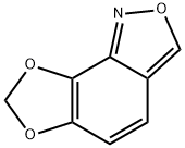 [1,3]Dioxolo[4,5-g]-2,1-benzisoxazole(9CI) 化学構造式