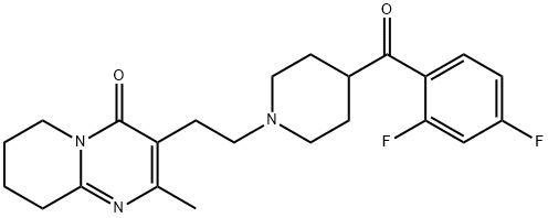 2,4-Difluorobenzoyl Risperidone IMpurity 化学構造式