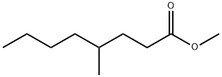 4-METHYLOCTANOIC ACID METHYL ESTER Struktur