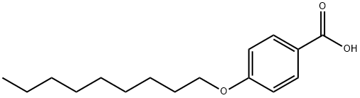 4-ノニルオキシ安息香酸 化学構造式