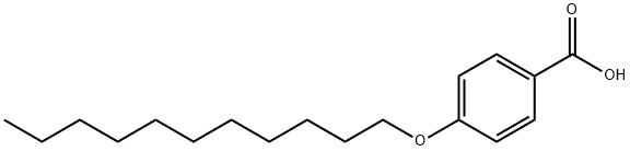 4-N-UNDECYLOXYBENZOIC ACID Struktur