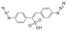 4,4'-diazidostilbene sulfonic acid 结构式