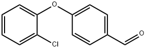 4-(2-氯苯氧基)苯甲醛, 158771-11-0, 结构式