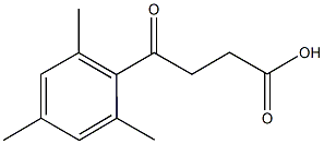 4-(2,4,6-TRIMETHYLPHENYL)-4-OXOBUTYRIC ACID Struktur
