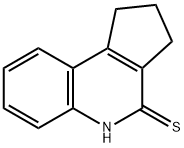 2,3-二氢-1H-环戊烷并[C]喹啉-4-硫醇 结构式