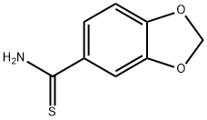 3,4-(亚甲基二氧基)硫代甲酰氨,15884-65-8,结构式