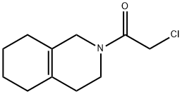 Isoquinoline, 2-(chloroacetyl)-1,2,3,4,5,6,7,8-octahydro- (9CI) Structure