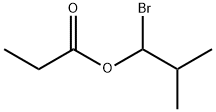 1-BROMO-2-METHYLPROPYL PROPIONATE Struktur