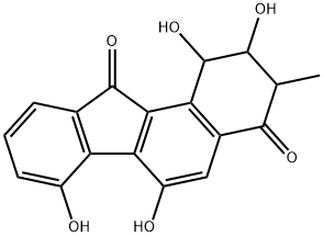 芴他汀 B 结构式