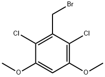 3-(bromomethyl)-2,4-dichloro-1,5-dimethoxybenzene|