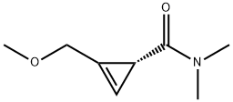 2-Cyclopropene-1-carboxamide,2-(methoxymethyl)-N,N-dimethyl-,(R)-(9CI) Structure