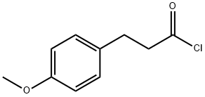 4-甲氧基苯丙酰氯, 15893-42-2, 结构式
