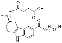 罗曲普坦琥珀酸盐, 158930-17-7, 结构式