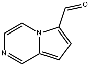 Pyrrolo[1,2-a]pyrazine-6-carboxaldehyde (9CI) 化学構造式