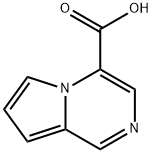 Pyrrolo[1,2-a]pyrazine-4-carboxylic acid (9CI) 结构式