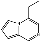 Pyrrolo[1,2-a]pyrazine, 4-ethyl- (9CI) Structure