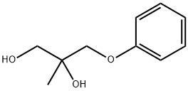 2-Methyl-3-phenoxy-1,2-propanediol Struktur