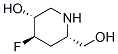 2-Piperidinemethanol,4-fluoro-5-hydroxy-,[2S-(2alpha,4beta,5alpha)]-(9CI) Structure