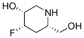 2-Piperidinemethanol,4-fluoro-5-hydroxy-,[2S-(2alpha,4alpha,5alpha)]-(9CI) Struktur