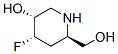 2-Piperidinemethanol,4-fluoro-5-hydroxy-,[2R-(2alpha,4beta,5beta)]-(9CI) Structure