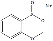 2-甲氧基苯-1-亚磺酸钠 结构式