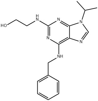 N9-异丙基奥罗莫星, 158982-15-1, 结构式