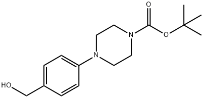 TERT-BUTYL 4-[4-(HYDROXYMETHYL)PHENYL]TETRAHYDRO-1(2H)-PYRAZINECARBOXYLATE