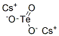 dicesium tellurium trioxide,15899-92-0,结构式