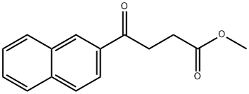 4-NAPHTHALEN-2-YL-4-OXO-BUTYRIC ACID METHYL ESTER Structure