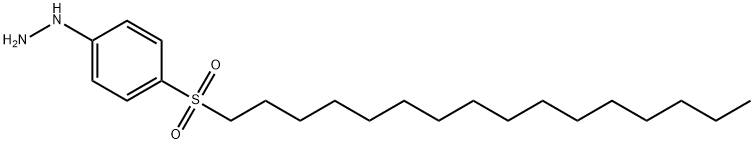 [4-(hexadecylsulphonyl)phenyl]hydrazine|