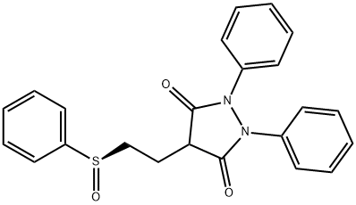(R)-Sulfinpyrazone Struktur