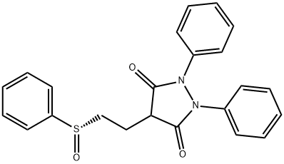 (S)-Sulfinpyrazone Structure