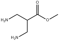 3-氨基-2-(氨基甲基)丙酸甲酯 结构式