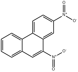 2,10-ジニトロフェナントレン 化学構造式