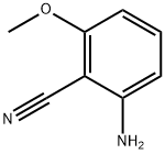 2-アミノ-6-メトキシベンゾニトリル 化学構造式