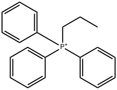 Triphenyl(propyl)phosphonium Struktur