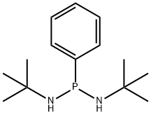 Di(tert-butylamino)phenylphosphine,15916-96-8,结构式