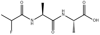 Alanine,  N-(2-fluoro-1-oxopropyl)alanyl-  (9CI),159174-18-2,结构式