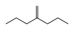 2-propyl-1-pentene Structure