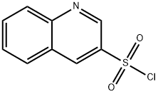 キノリン-3-スルホニルクロリド 化学構造式