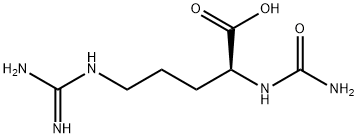 N-ALPHA-CARBAMYL-L-ARGININE Struktur