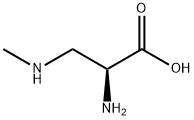 3-(N-甲基氨基)-L-丙氨酸, 15920-93-1, 结构式