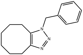 1-benzyl-4,5,6,7,8,9-hexahydro-1H-cycloocta[d][1,2,3]triazole Structure