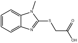 (1-METHYL-1H-BENZOIMIDAZOL-2-YLSULFANYL)-ACETIC ACID price.