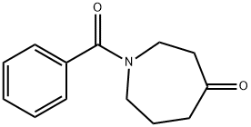 N-苯甲酰基-4-氮杂卓酮 结构式